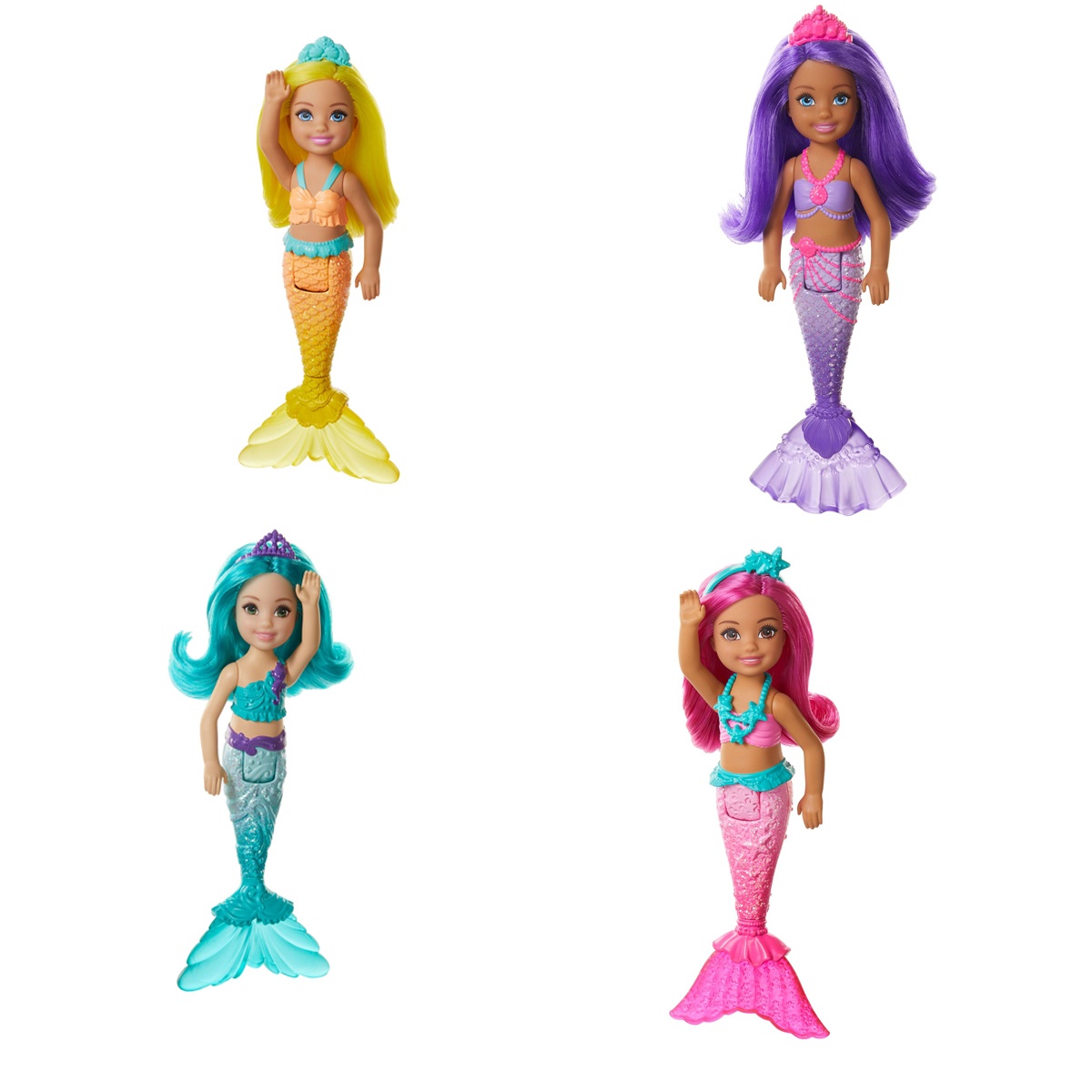 GJJ85 Barbie Dreamtopia Chelsea Mermaid Doll - ToysChoose