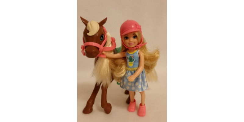 Barbie Club Chelsea Doll and Horse and Accessories GHV78 photo review