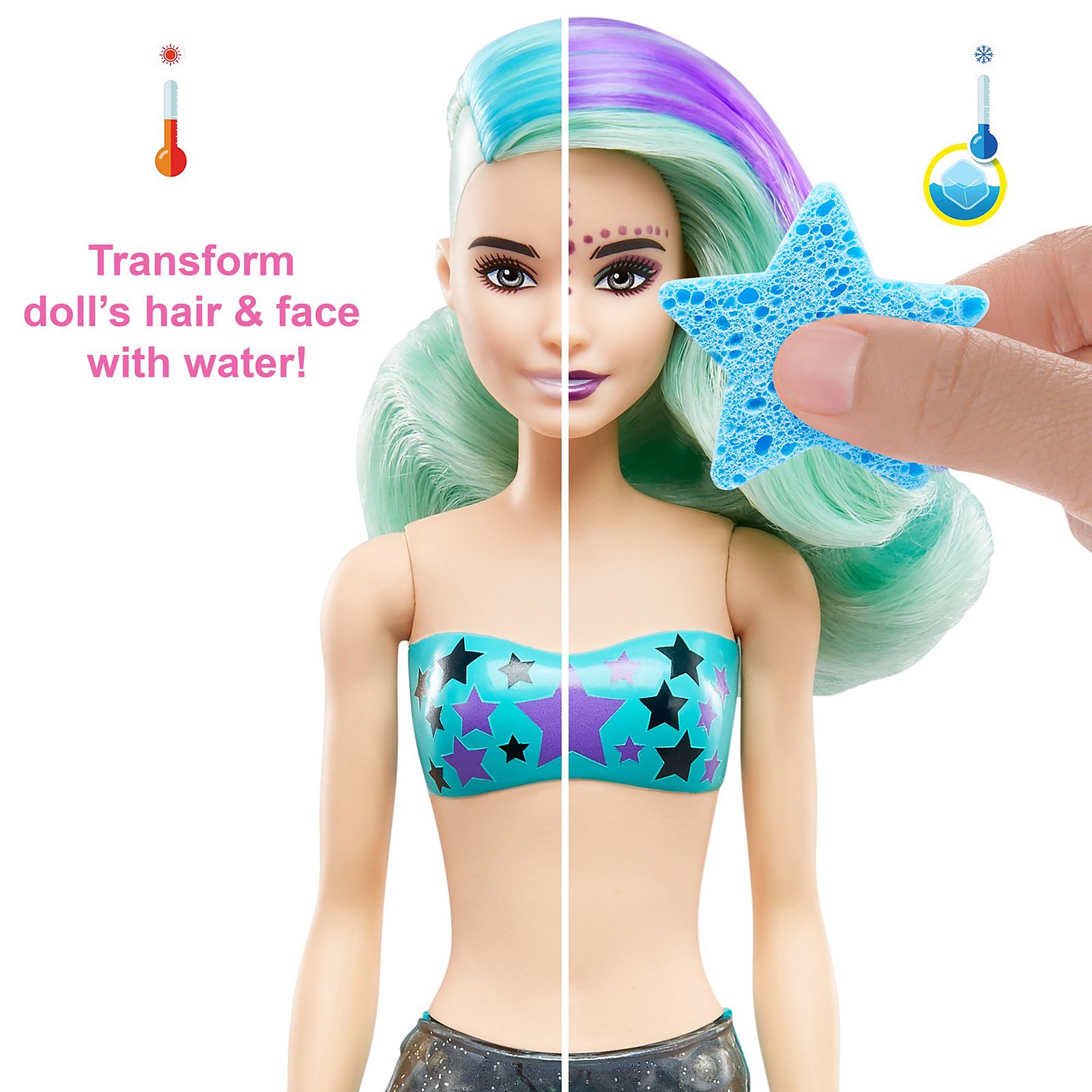 Barbie Color Reveal Mermaid Mystery Doll Playset w Accessories CODES  AVAILABLE