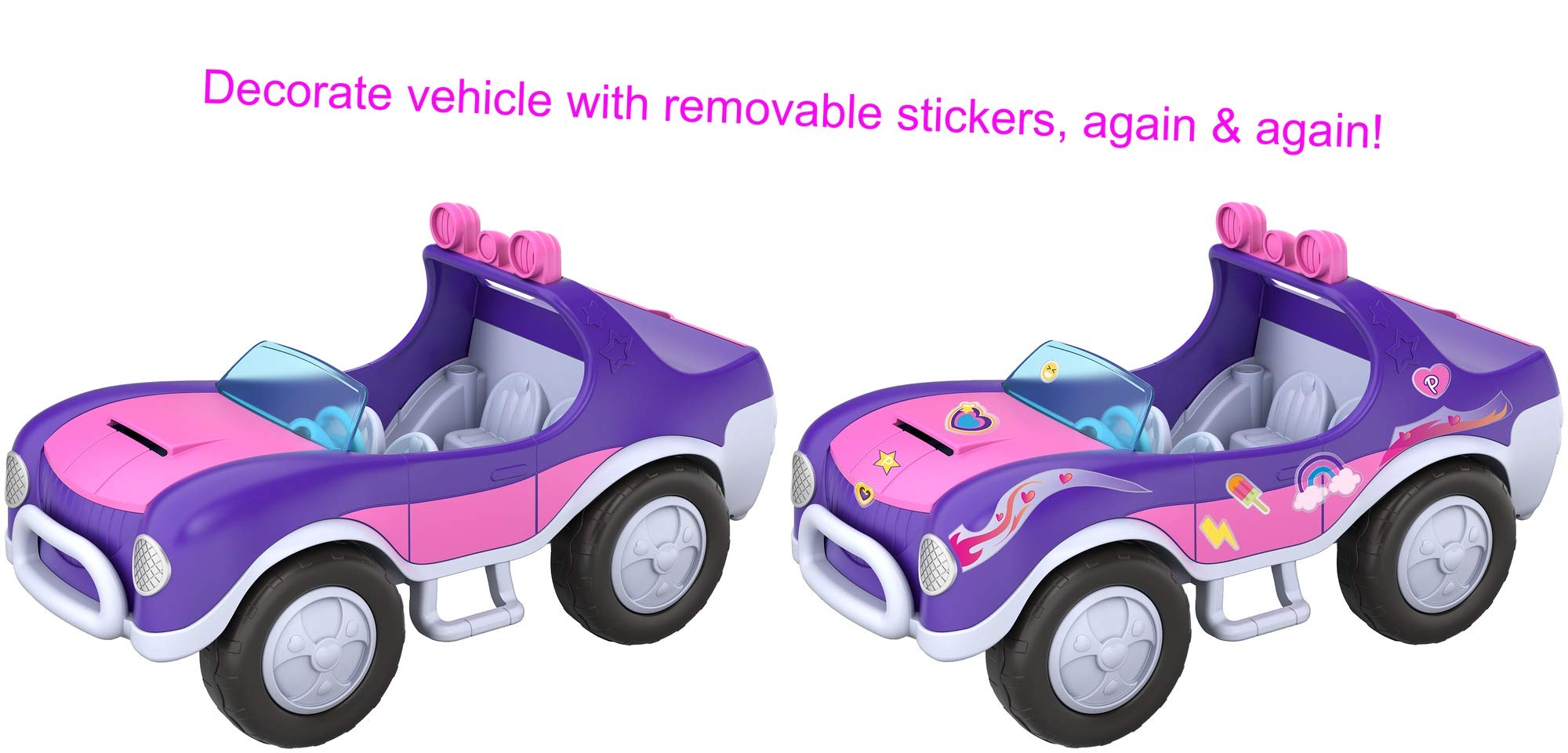 polly pocket vehicle