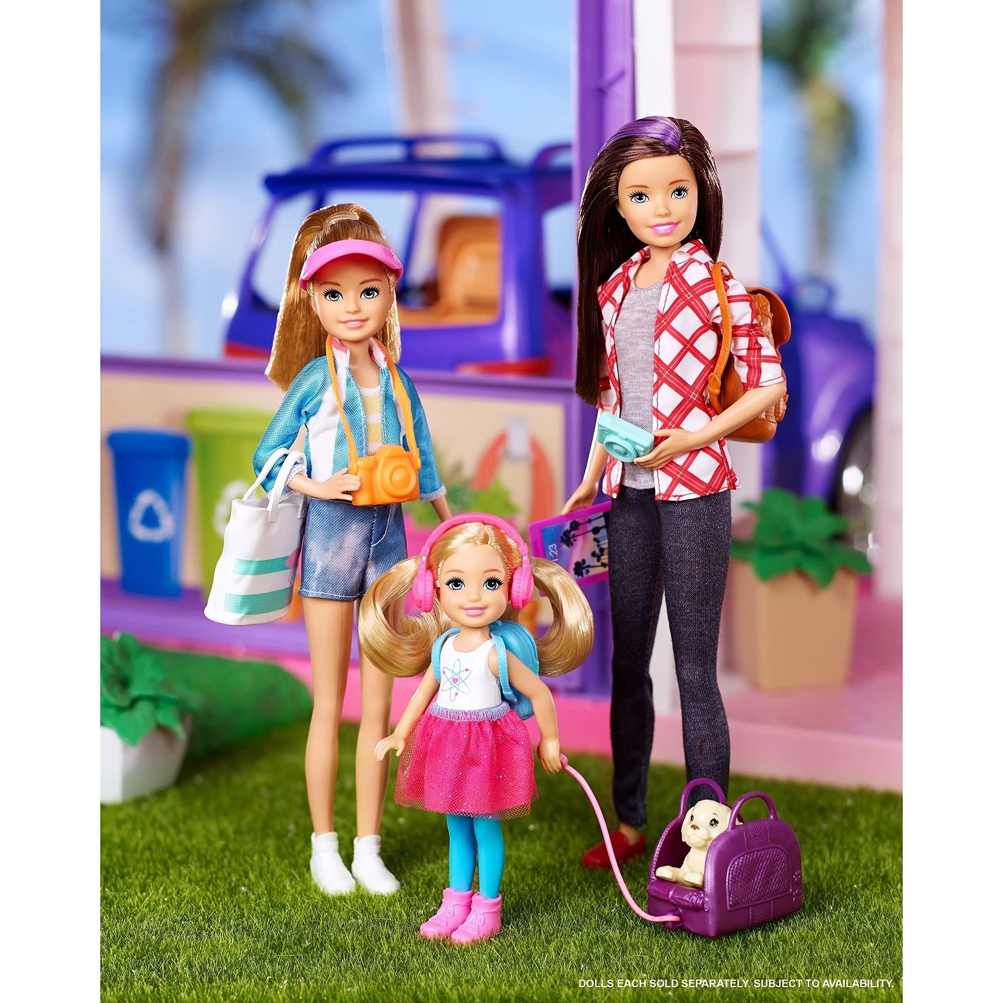 Barbie Camping Chelsea Doll Pink