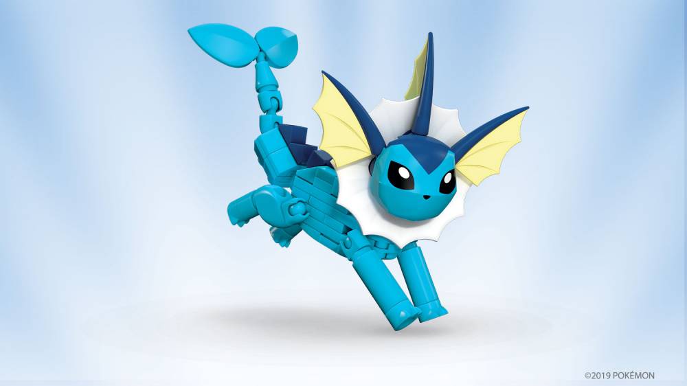 MEGA Pokémon Every Eevee Evolution Toy Building Set Vaporeon Jolteon  Flareon 887961770582