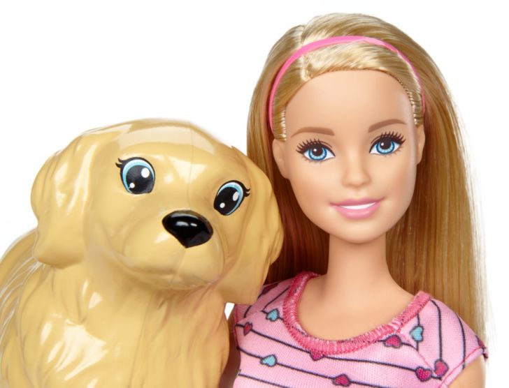 apotek hvad som helst forvridning Barbie Newborn Pups Doll Pets FDD43 - ToysChoose