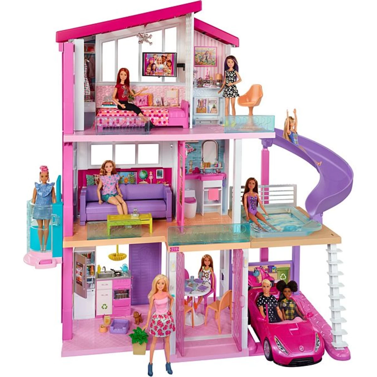 Dreamhouse barbie deals dream house