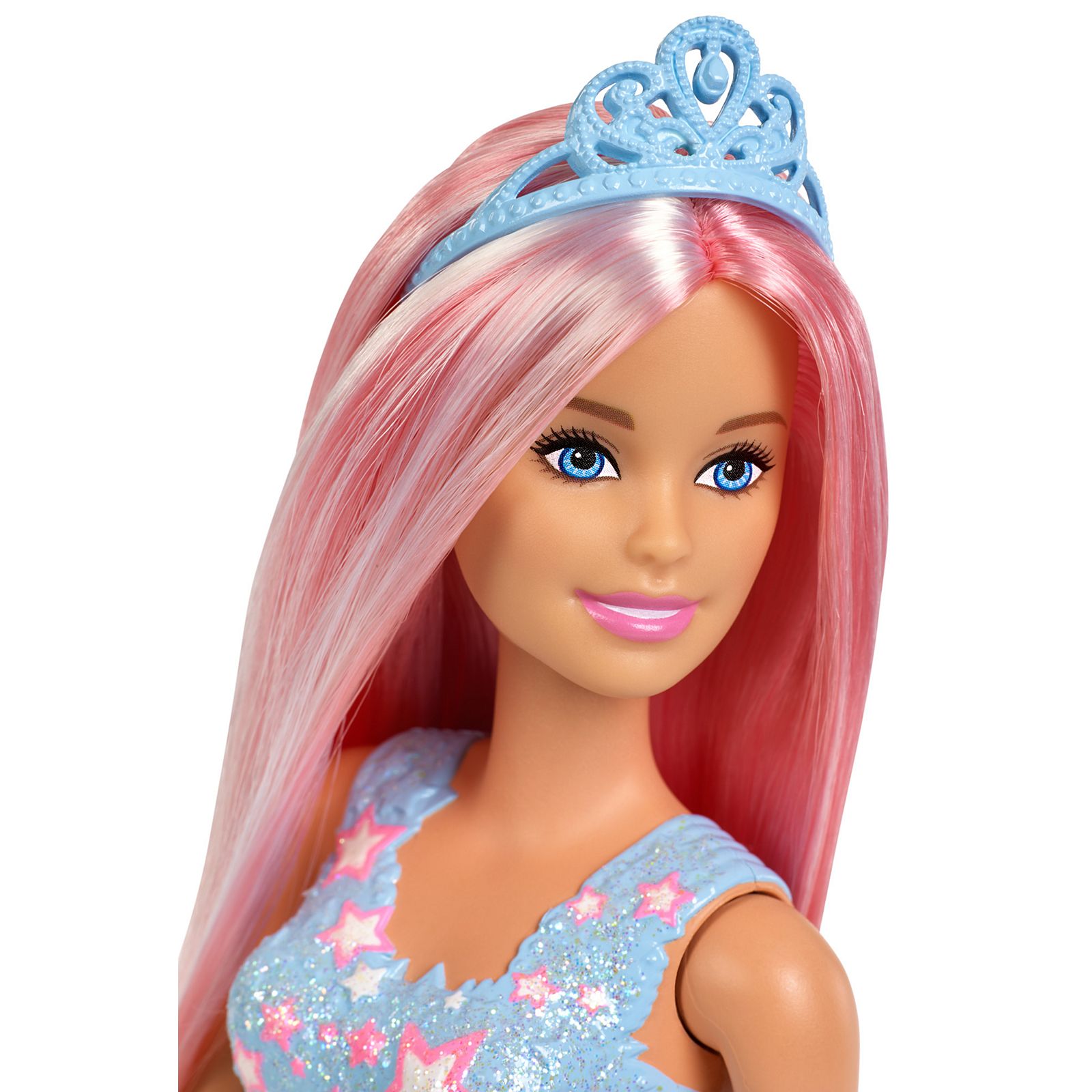 Barbie Dreamtopia Pink Hair Doll FXR94 ToysC