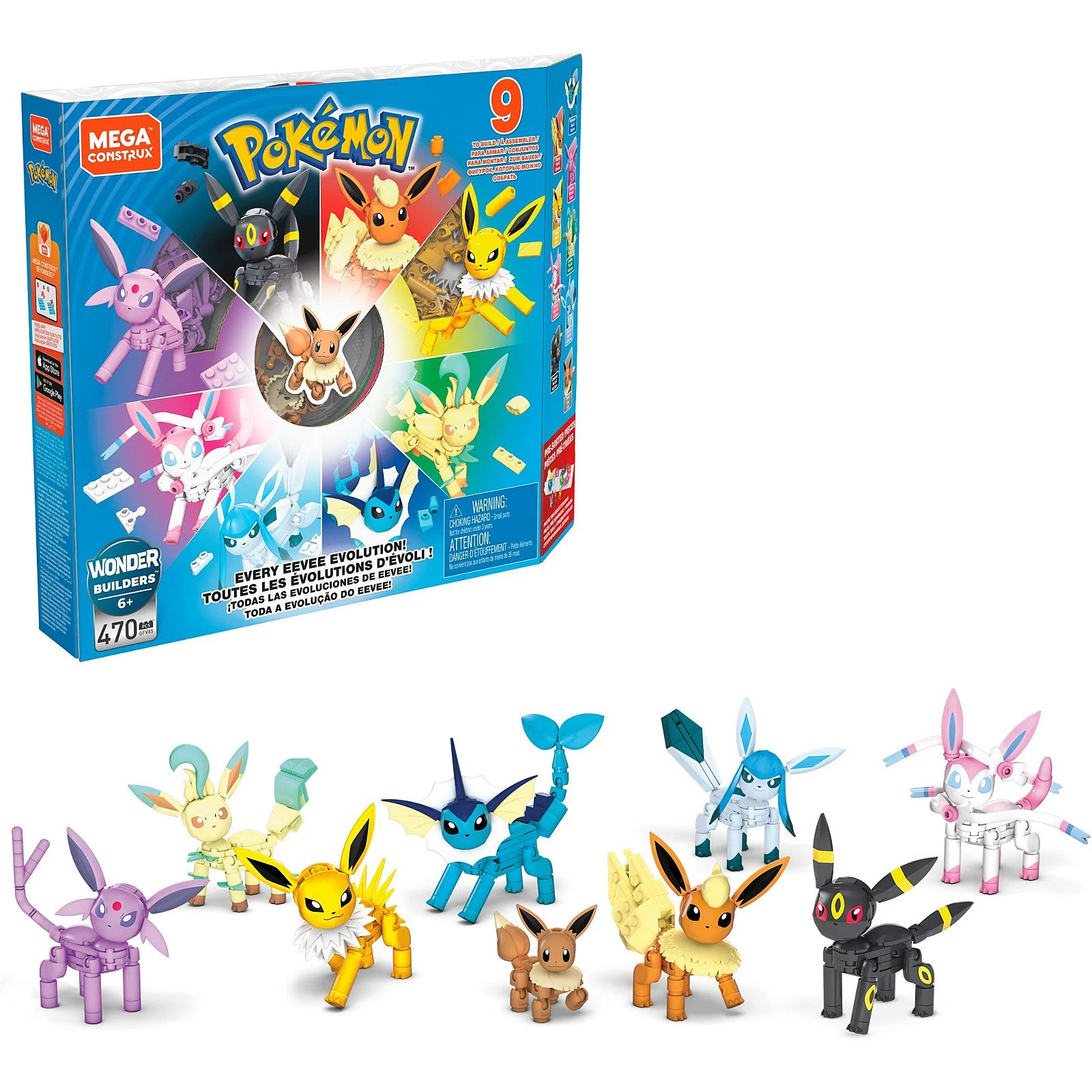 Pokemon 'Eevee Evolution Species' Jigsaw Puzzle