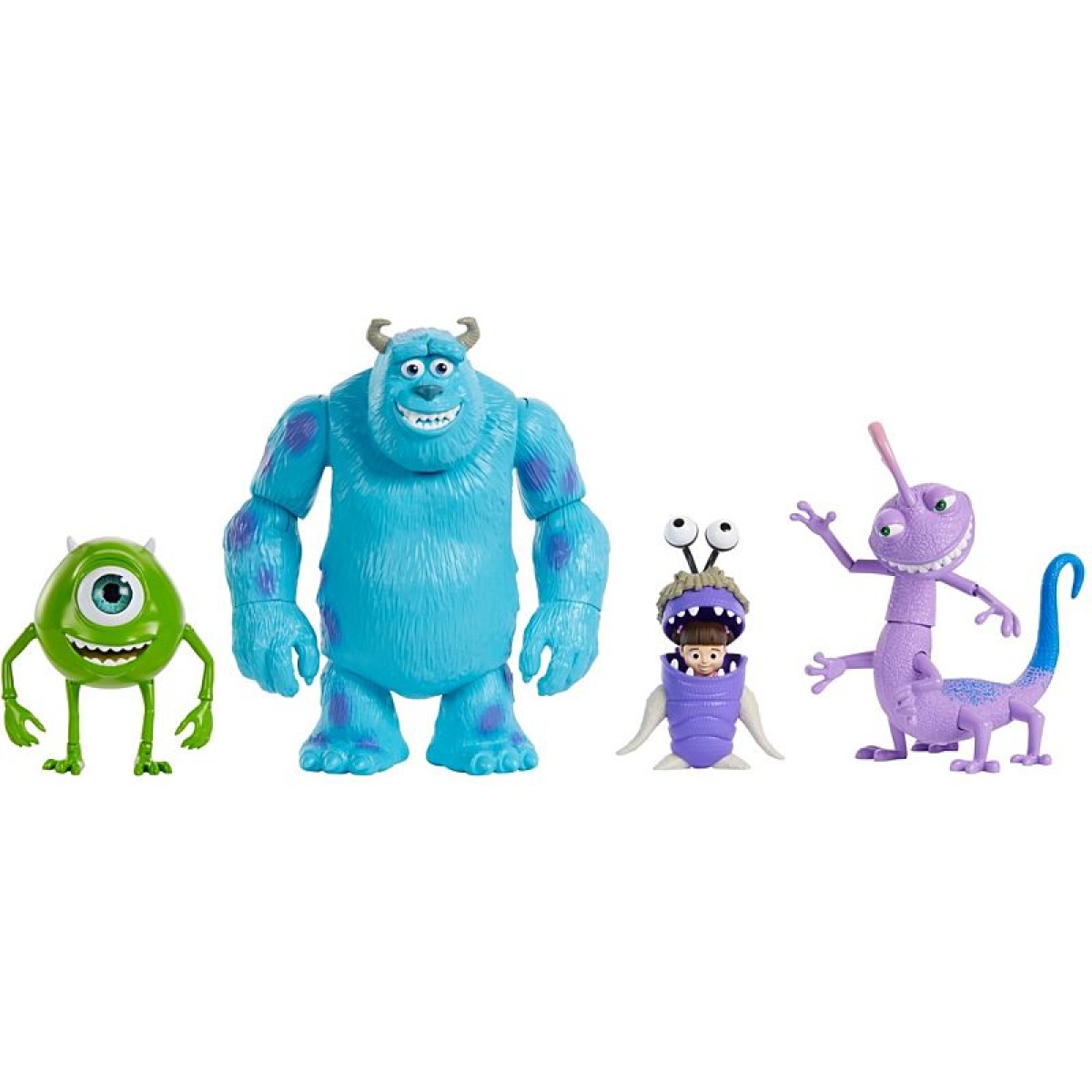 Покажи игрушки монстры. Фигурки Disney Pixar Корпорация монстров. Ренделл игрушка Корпорация монстров. Рэндл Корпорация монстров игрушка. Фигурки Корпорация монстров 2001.