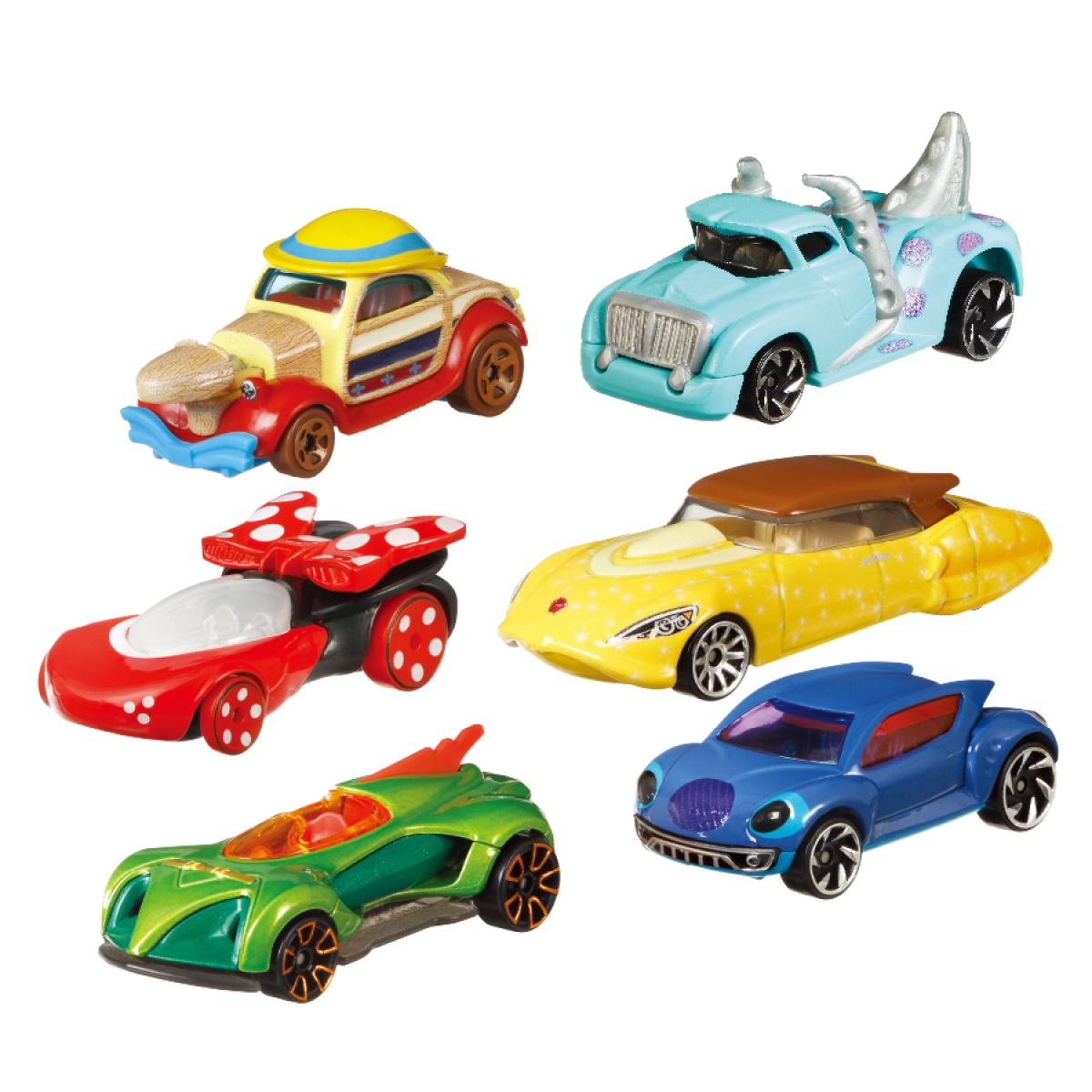 GCK28 Hot Wheels Character Cars Collection Disney/Pixar ToysChoose