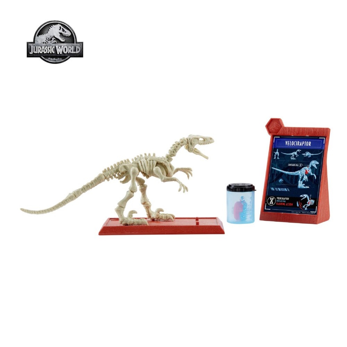 Jurassic World Fossil Strikers Velociraptor Stem 2018 Mattel Ftf06 for sale online 