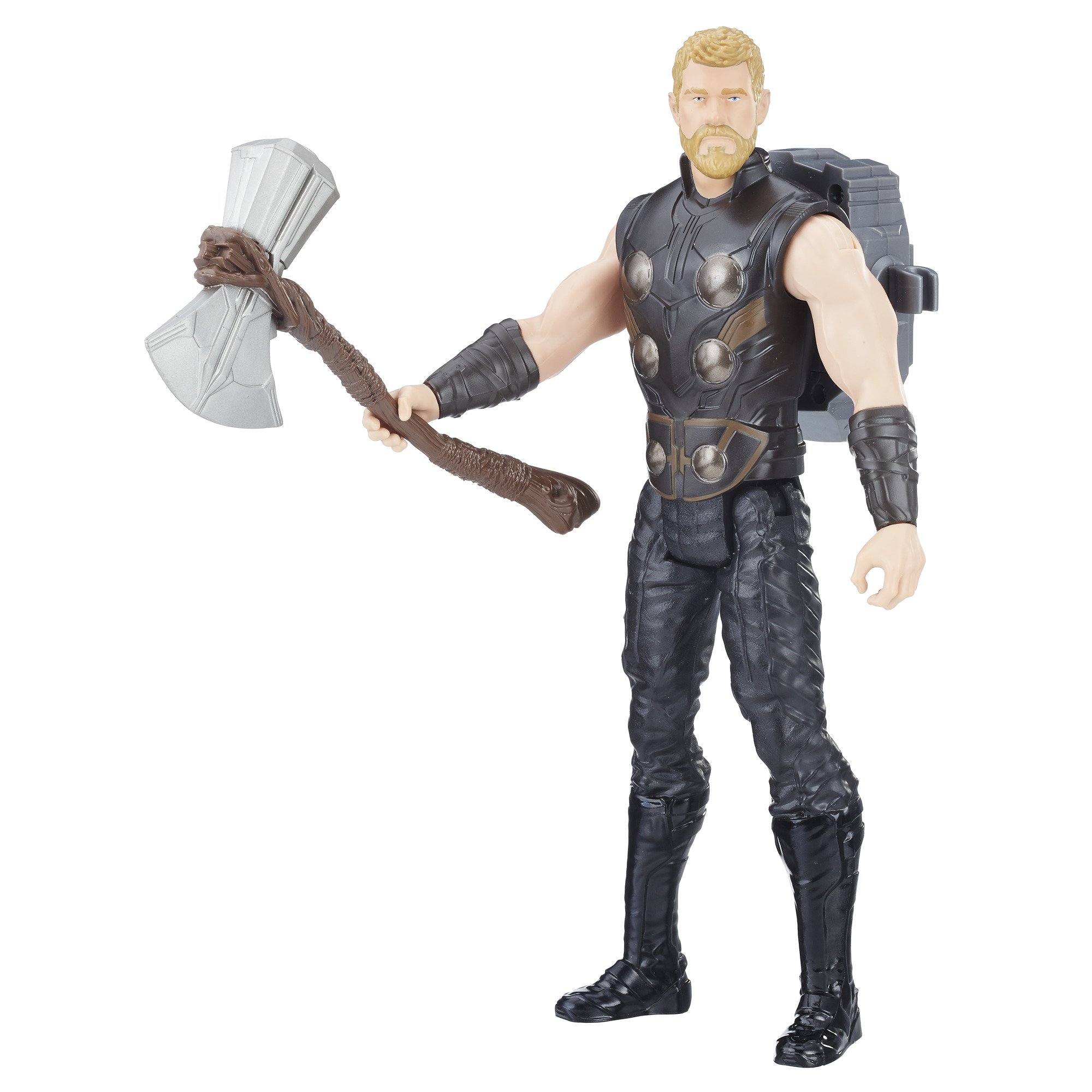 Hasbro Avengers Marvel Titan Hero Thor Action Figure E0616EW0with Power FX PACK 