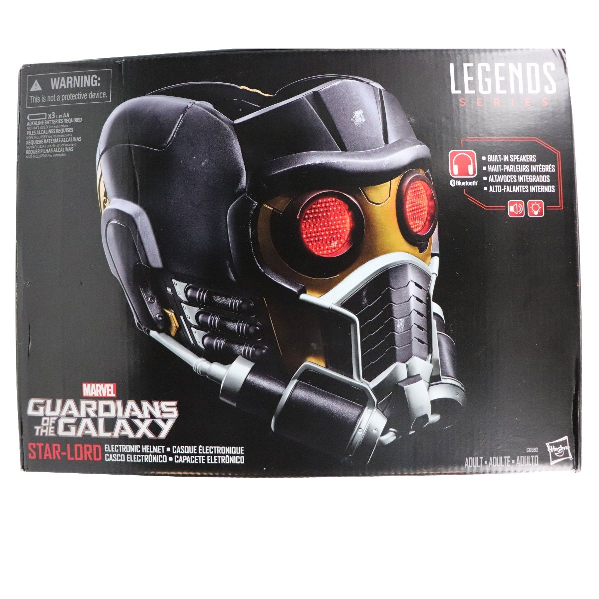 Marvel C0692 Star Lord Electronic Helmet Action Figure for sale online 