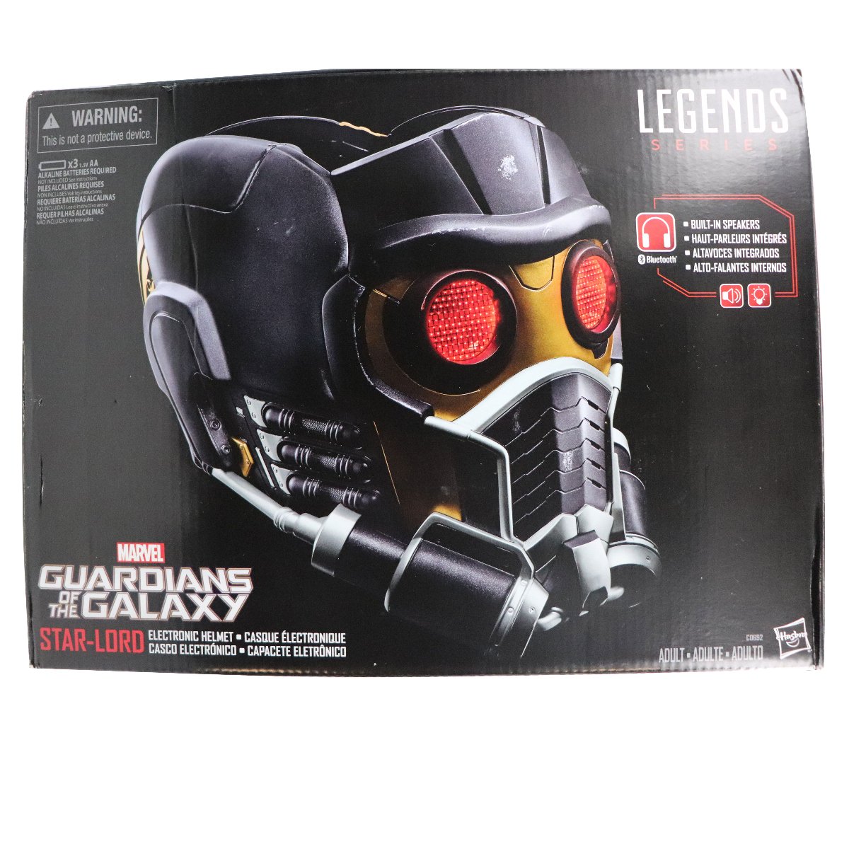 Marvel Legends Series StarLord Electronic Helmet C0692