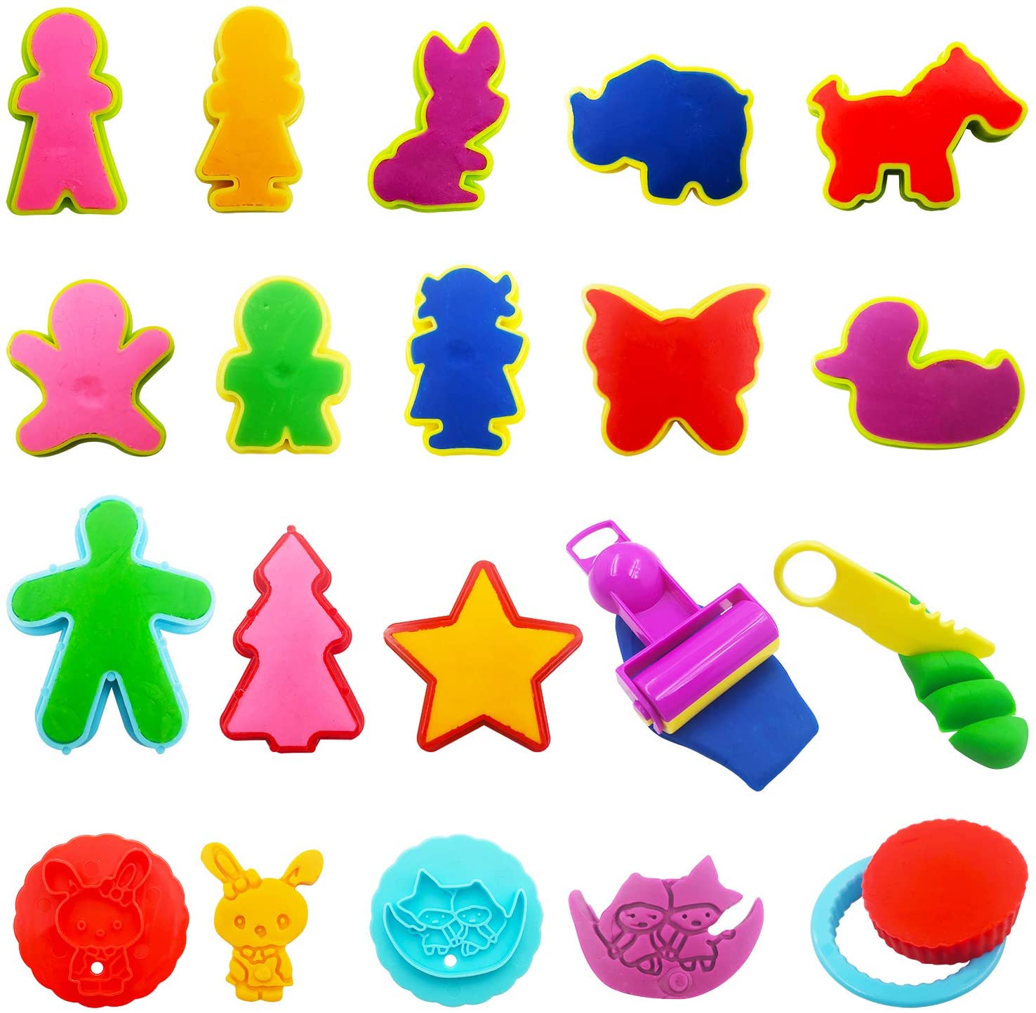 Mr. Pen- Play Dough Tools Kit, 45 Pcs, Playdough Toys, Playdough Sets for  Kids, Playdough Accessories, Molds for Play Dough, Playdough Toys for Kids