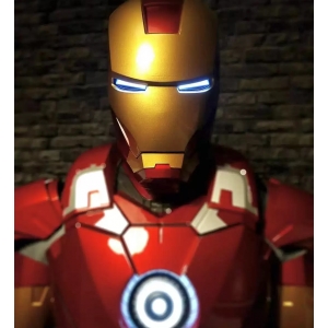 Marvel X Puclore Iron Man MK7 1:1 Armor Wearable Standard Deluxe Collection Cosplay D0855 photo review