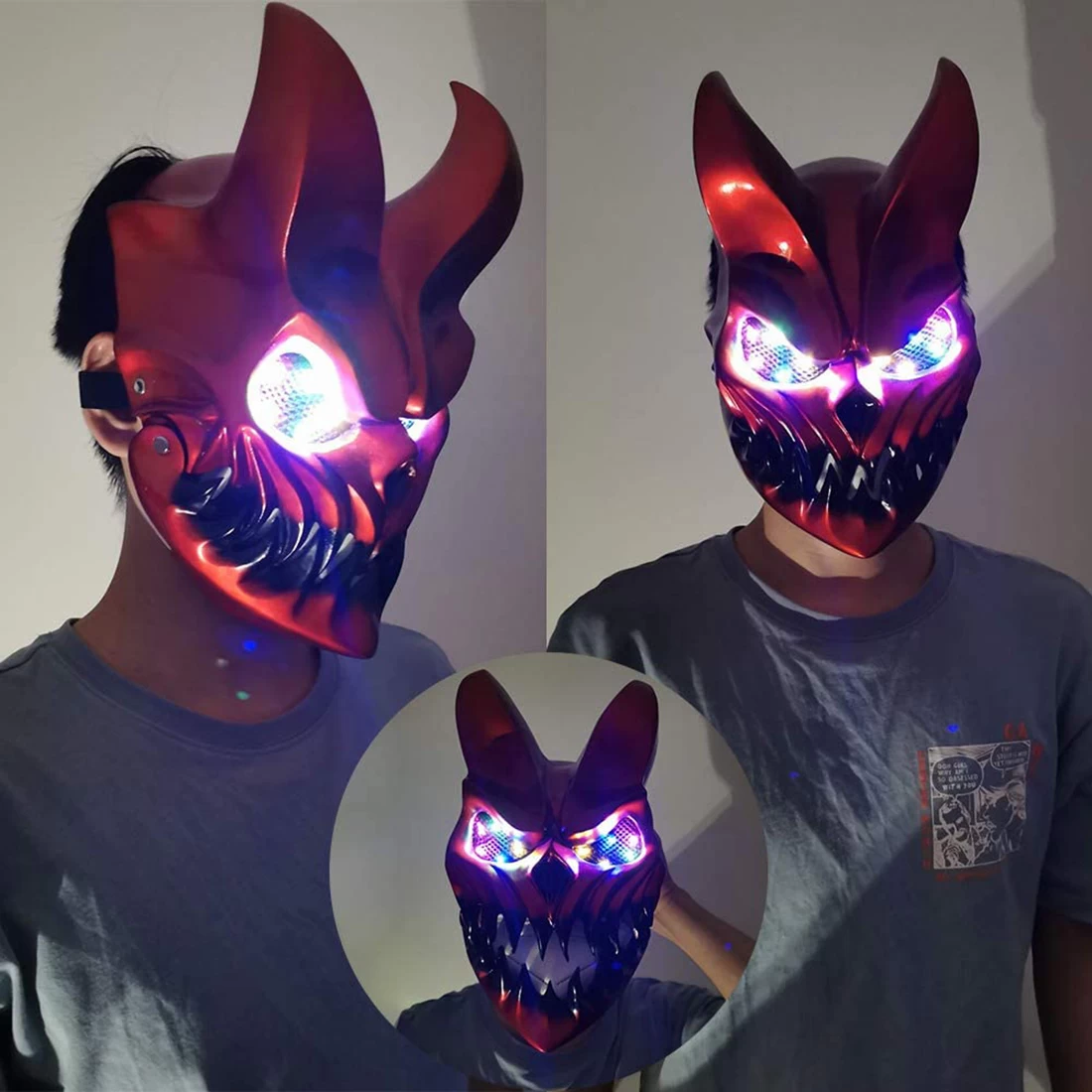 Kid of Darkness Demolisher Mask Demon Mask... (1)