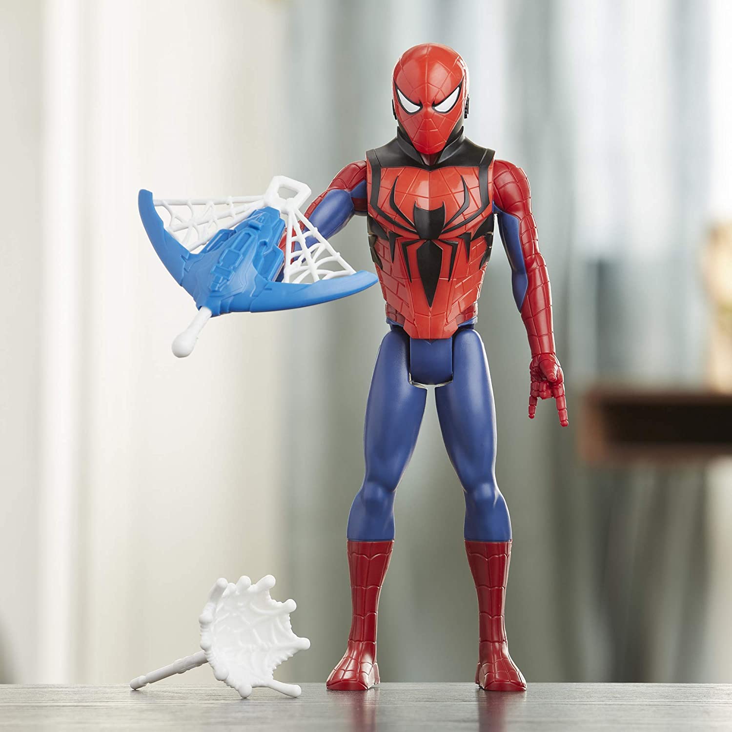 Spider-Man No Way Home Titan Hero Series Armored 12 Action Figure - Hasbro