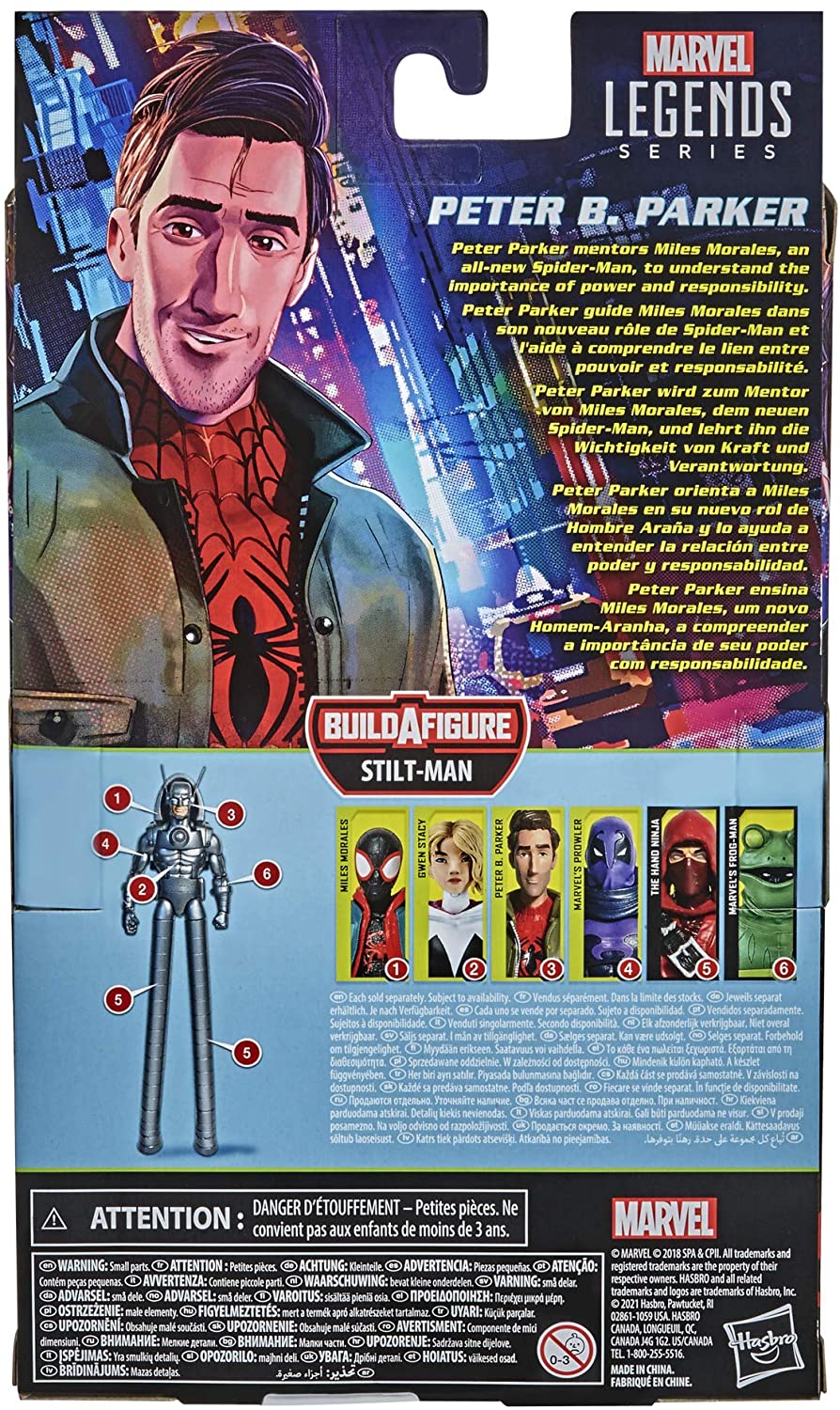 Marvel Legends SpiderMan Across The Spider-Verse Peter B Parker 6