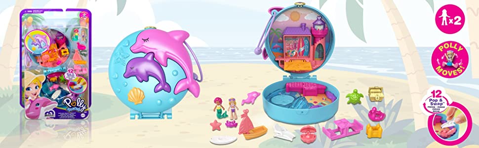 Freneszas flamingo de Polly Pocket  Polly Pocket Season 4: Summer of  Adventure 