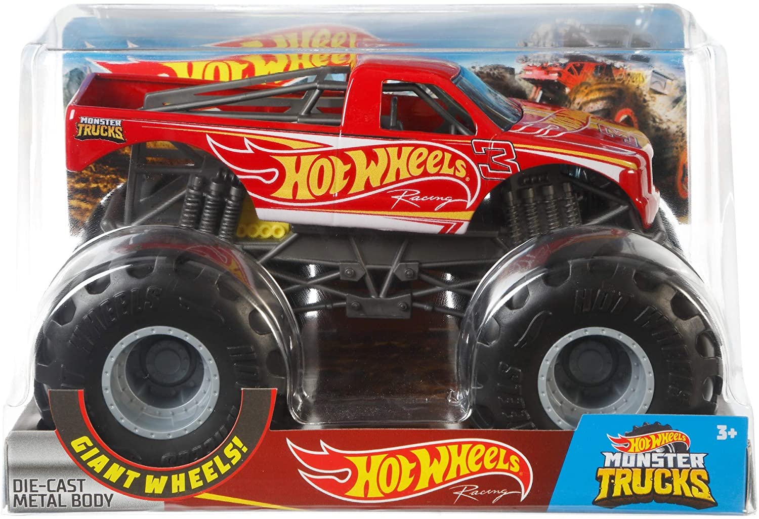 Hot Wheels Monster Trucks Oversized (assorted) - Toys To Love