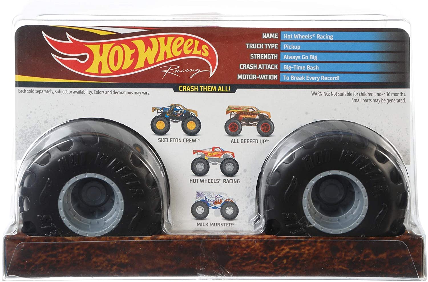 Hot Wheels Camiones monstruo, Multicolor Setup configuration