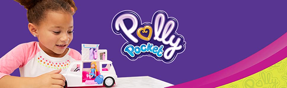 Carrinho Mattel Polly Pocket Limousine Fashion GDM19