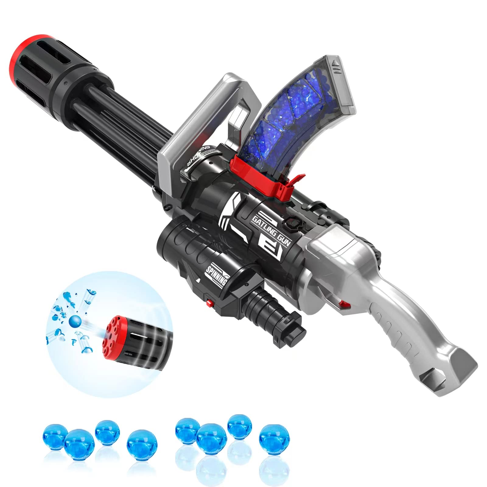 Electric Water Gun Gatling Water Gun Electric Splatter Blaster