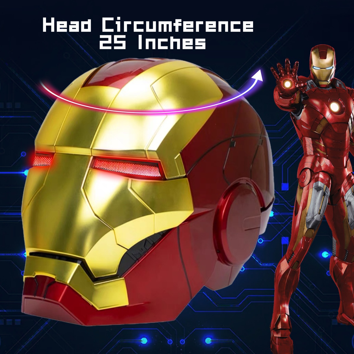 IronMan Helmet Electronic MK5 Helmet Iron Man Mask ToysChoose